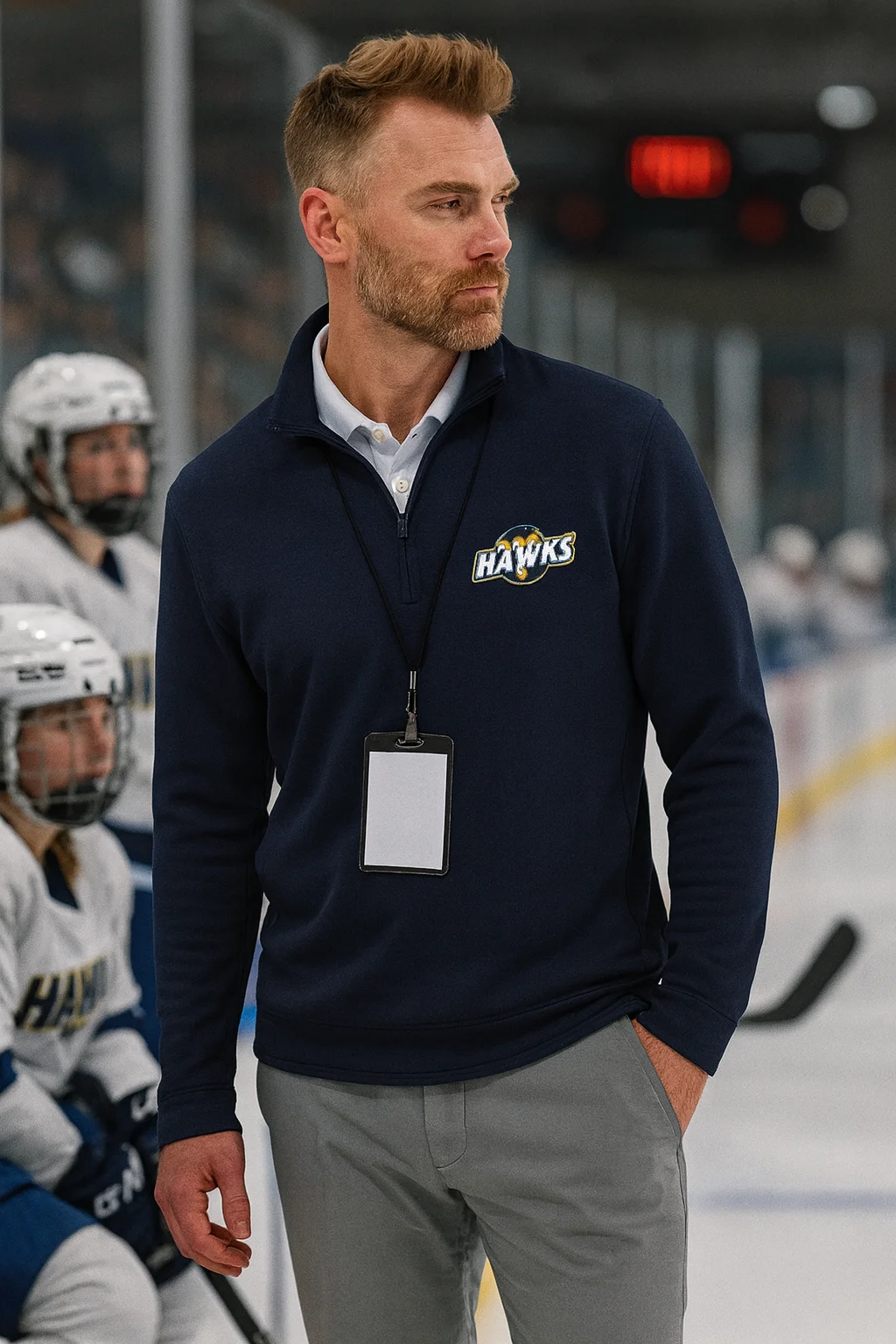 Hawks Under Armour Quarter-Zip - Adult